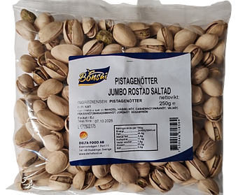 Jumbo Rostade & Saltade Pistagenötter 250g