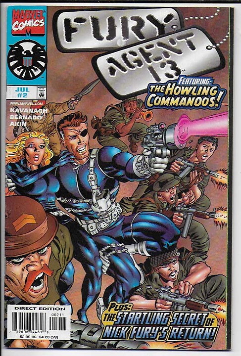Fury/Agent 13 # 2 VF/NM