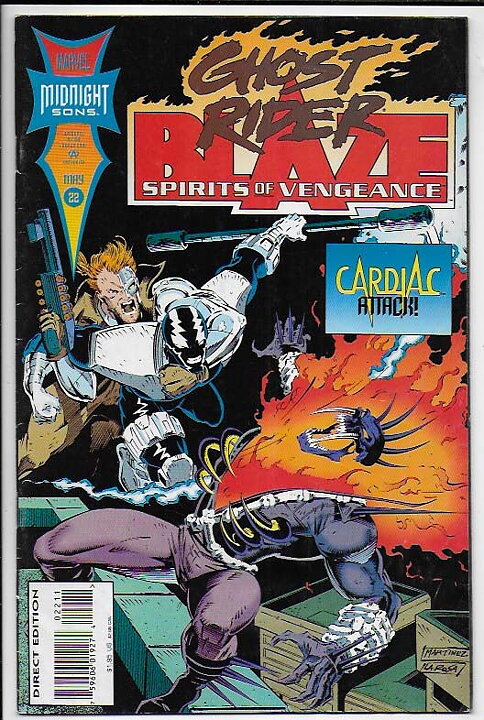 Ghost Rider/Blaze: Spirits of Vengeance # 22 GD/VG