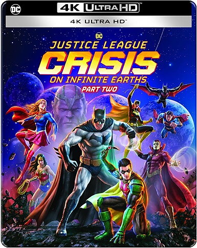 Justice League: Crisis On Infinite Earths - Part Two - Limited Edition Steelbook (BLU-RAY 4K ULTRA HD + BLU-RAY)