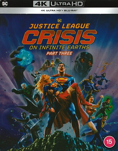 Justice League: Crisis On Infinite Earths - Part Three - Limited Edition Steelbook (BLU-RAY 4K ULTRA HD + BLU-RAY)