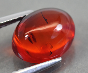 Gorgeous natural untreated loose amber gemstone with unique inclusions - 3