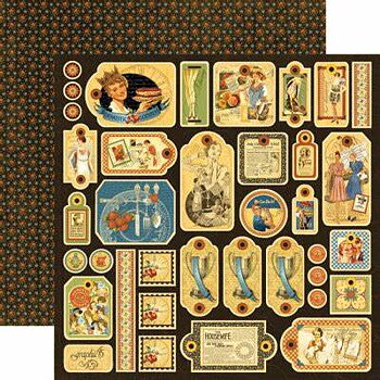 Graphic 45 Domestics Goddess collection -Tags