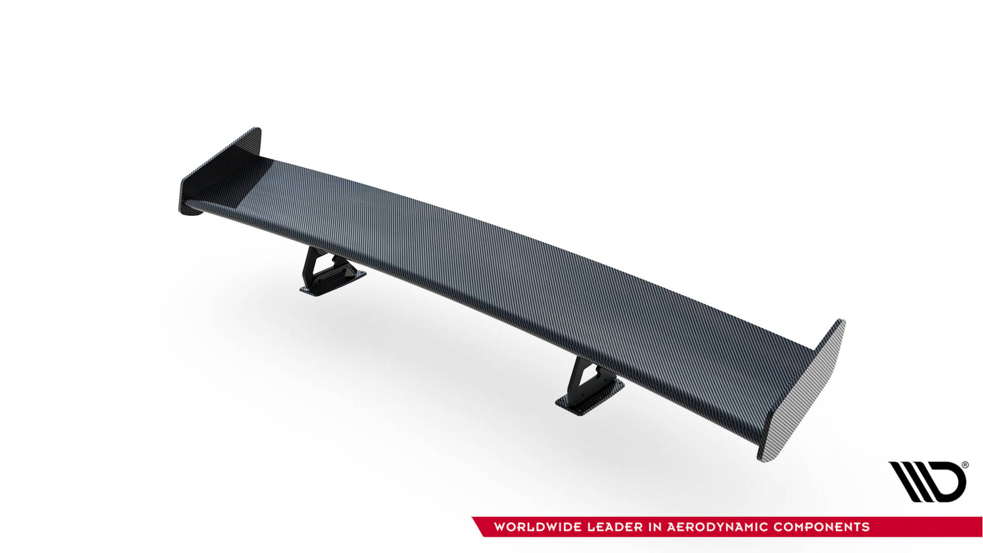 Maxton - Carbon Spoiler With Internal Brackets Uprights Chevrolet Camaro SS Mk6 Facelift - 11