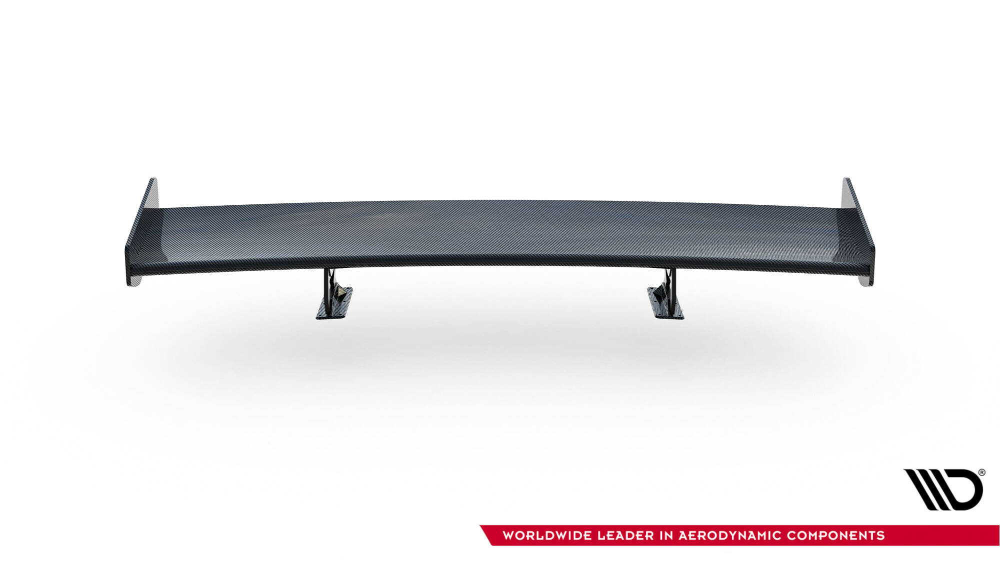 Maxton - Carbon Spoiler With Internal Brackets Uprights Chevrolet Camaro SS Mk6 Facelift - 12