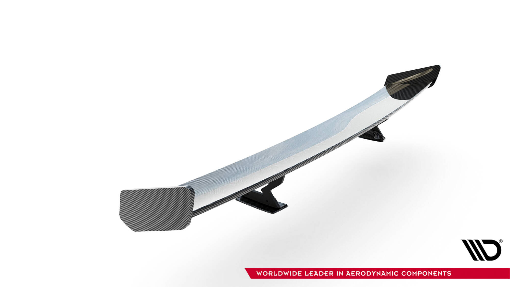 Maxton - Carbon Spoiler With Internal Brackets Uprights Chevrolet Camaro SS Mk6 Facelift - 10