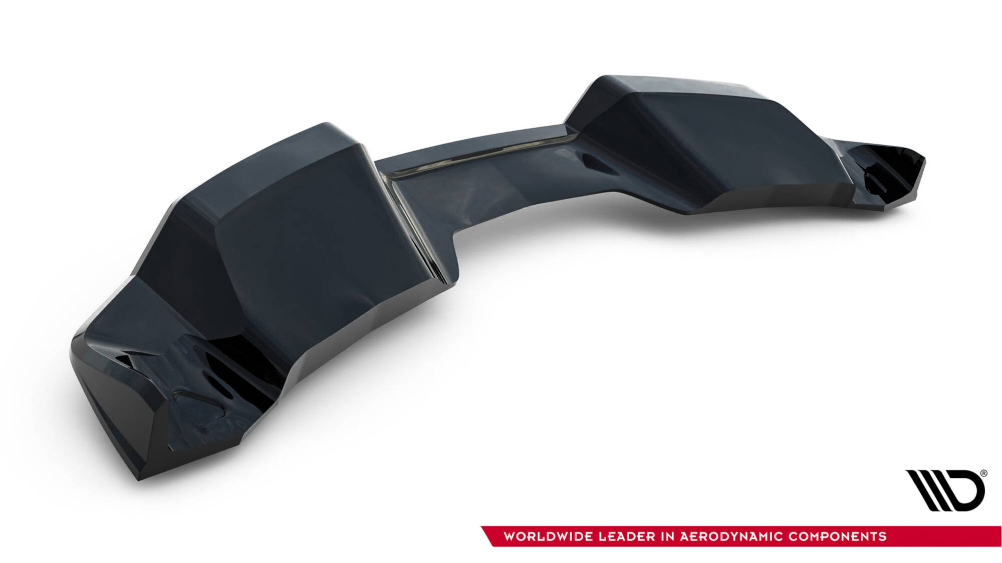 Maxton - Central Rear Splitter (with vertical bars) Chevrolet Corvette C7 - 9