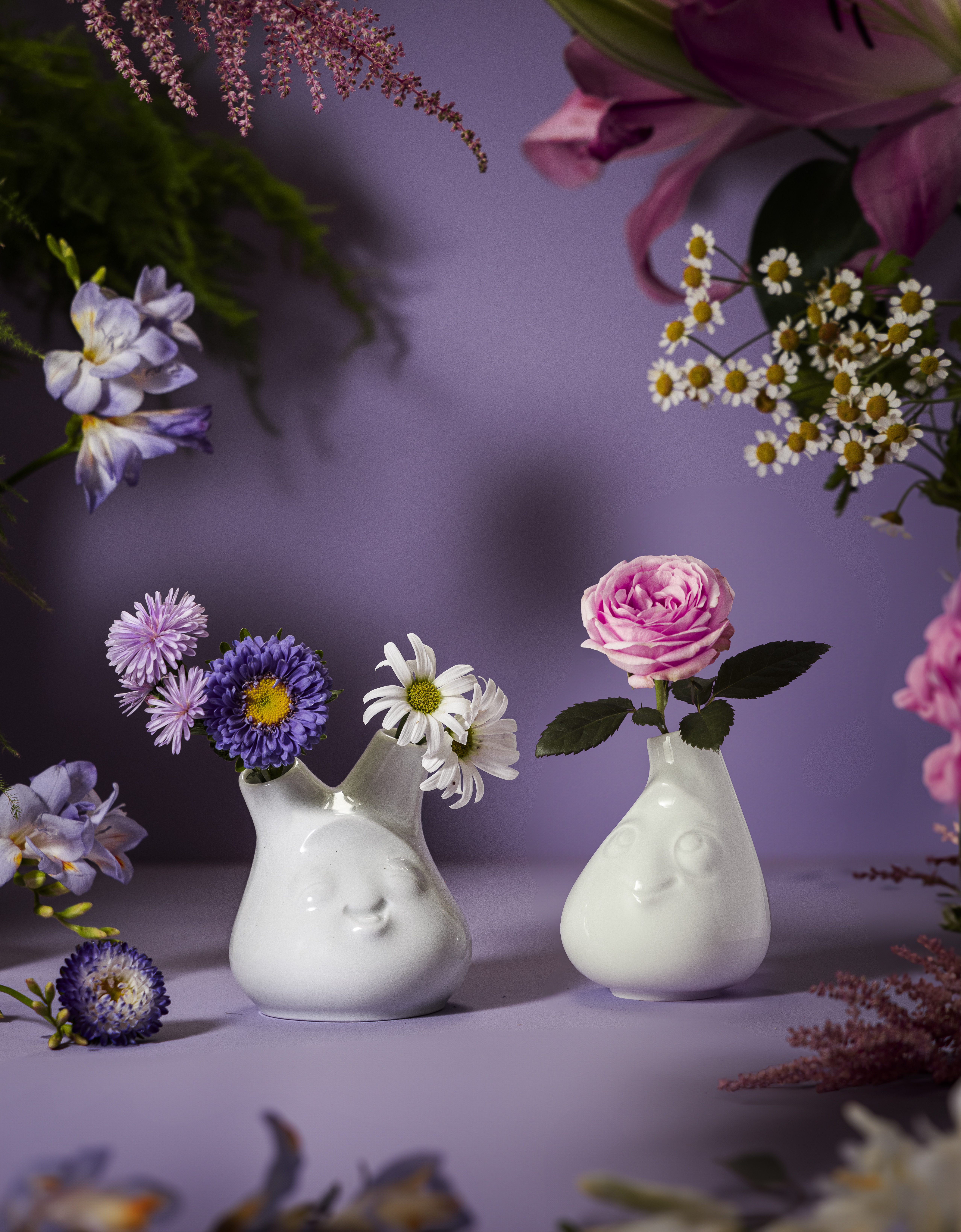 Tassen Känsloporslin - Vas 10 cm - Cute - 2