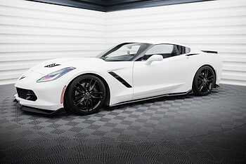 Maxton - Side Skirts Diffusers V.2 Chevrolet Corvette Stingray C7