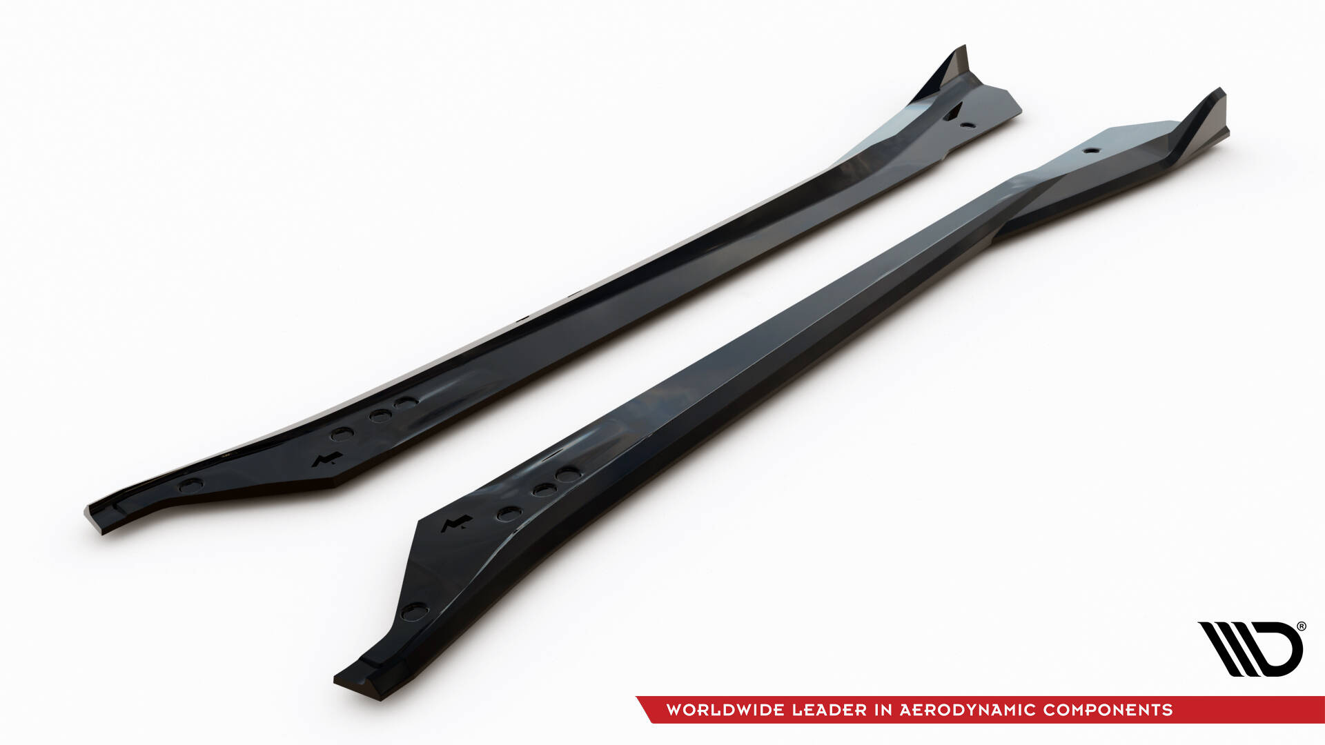 Maxton - Side Skirts Diffusers V.2 Chevrolet Corvette Stingray C7 - 5