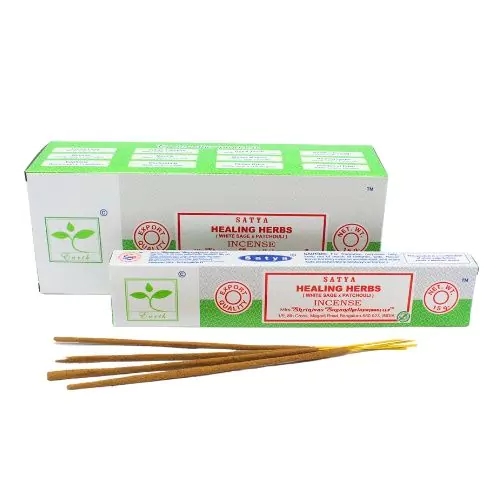 Rökelse Satya  - Earth Satya Healing Herbs -  15 Gm