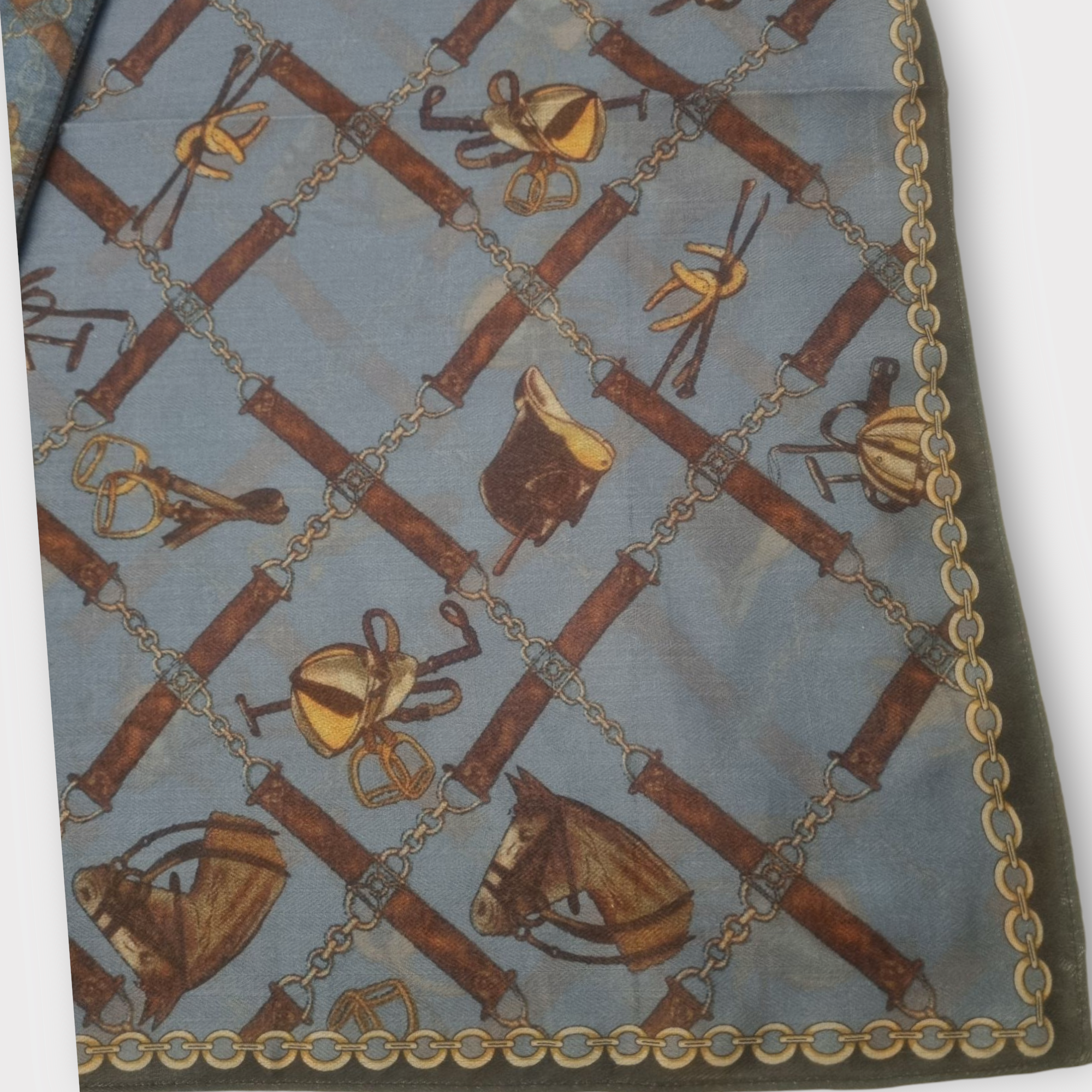 Velvet horse scarf  - 2