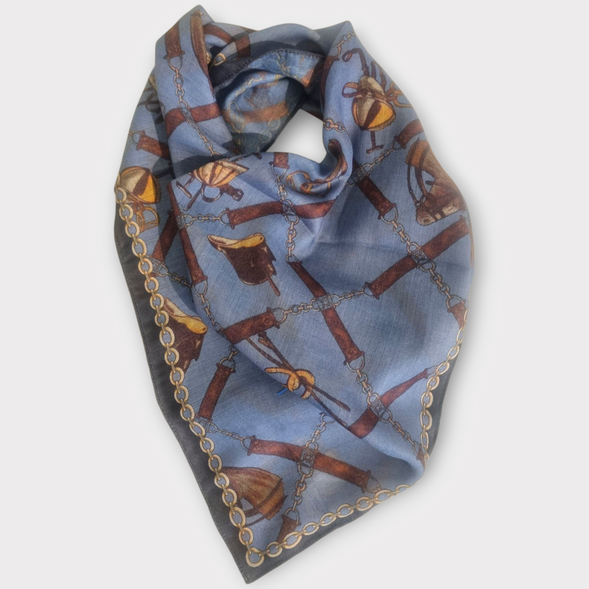 Velvet horse scarf 
