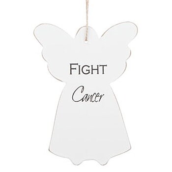 Skylt Ängel - Fight Cancer
