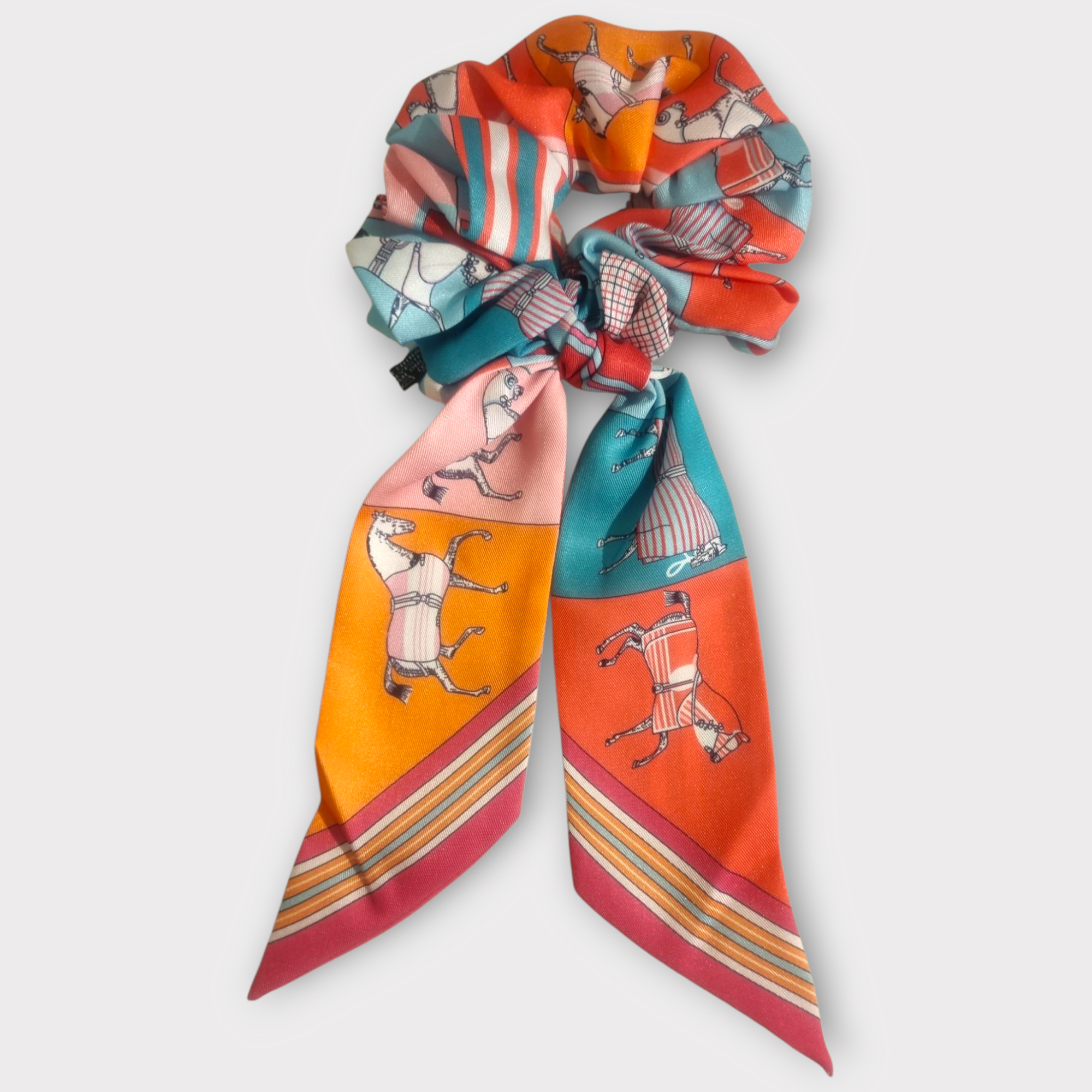 Wonderful horse scrunchie - 2