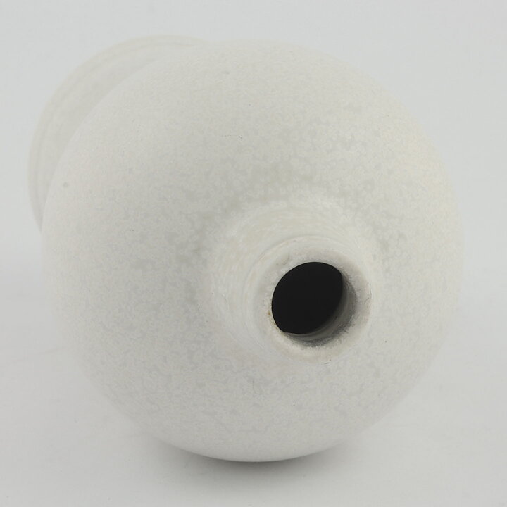 Gunnar Nylund (1942) White Modern Vase 16 cm