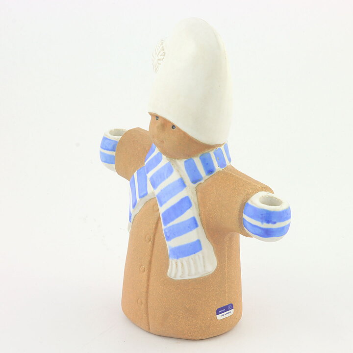 Lisa Larson (Julius & Juliana 1978) Lovely Boy Candleholder 20 cm (4)