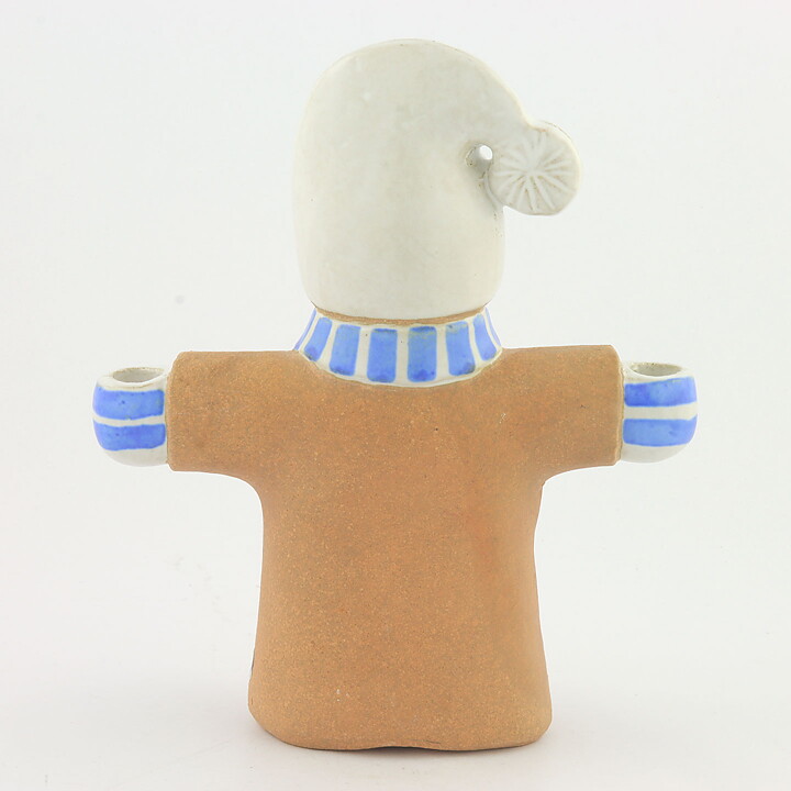 Lisa Larson (Julius & Juliana 1978) Lovely Boy Candleholder 20 cm (4)