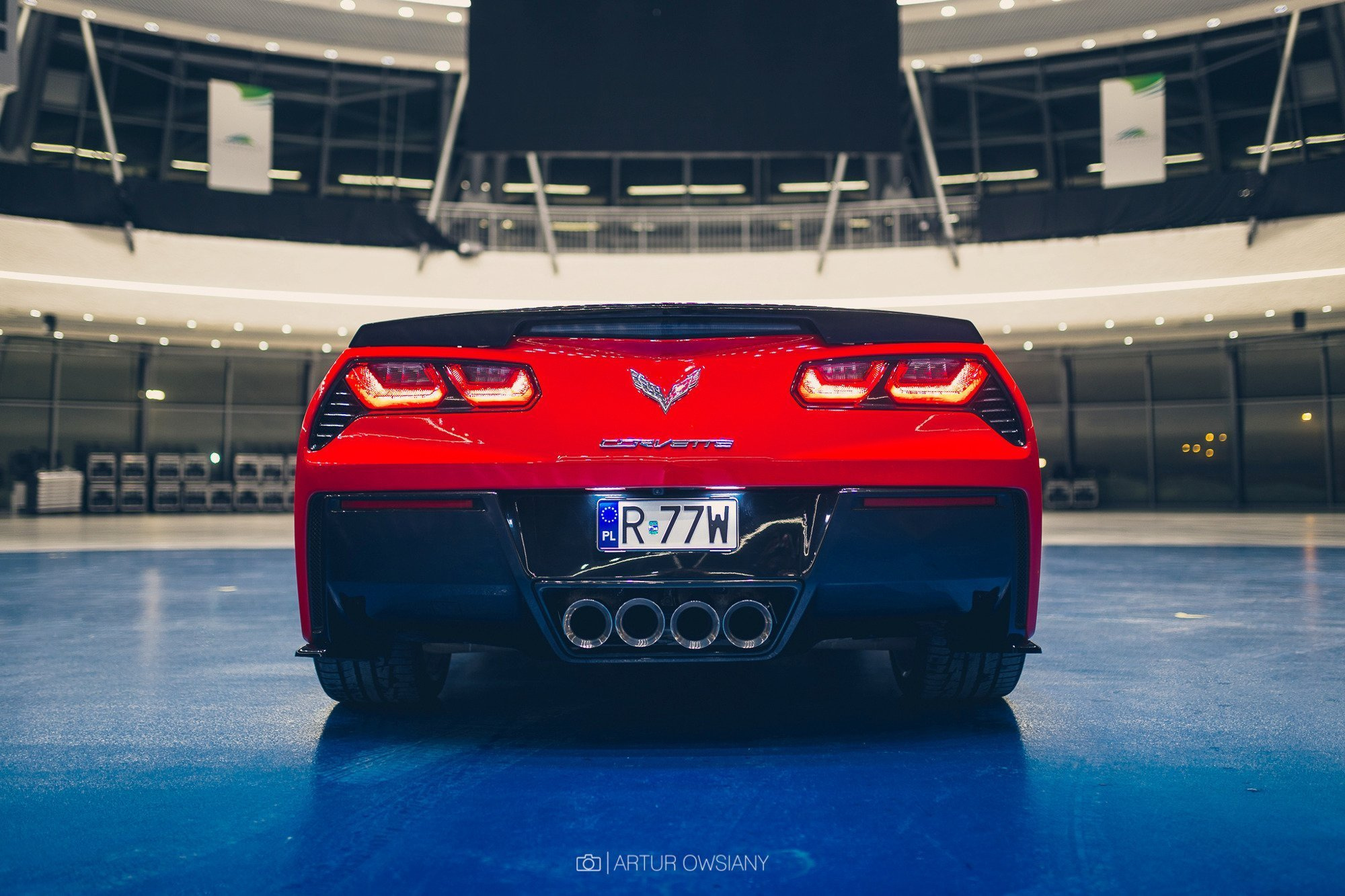 Maxton - Rear Side Splitters Chevrolet Corvette Stingray C7 - 3