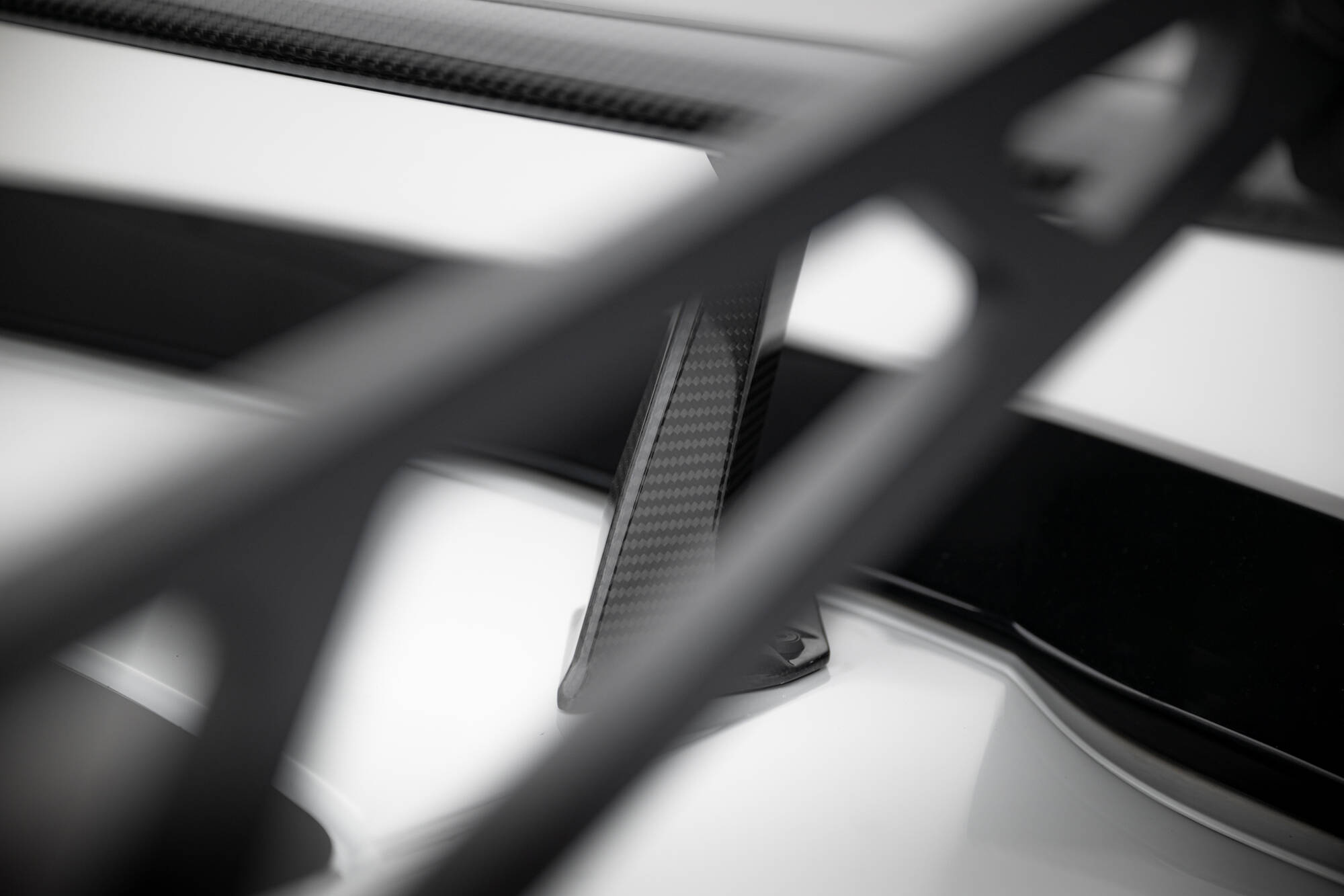 Maxton - Carbon Spoiler With Upper Swan Mounting Chevrolet Corvette Stingray / Grand Sport C7 - 11