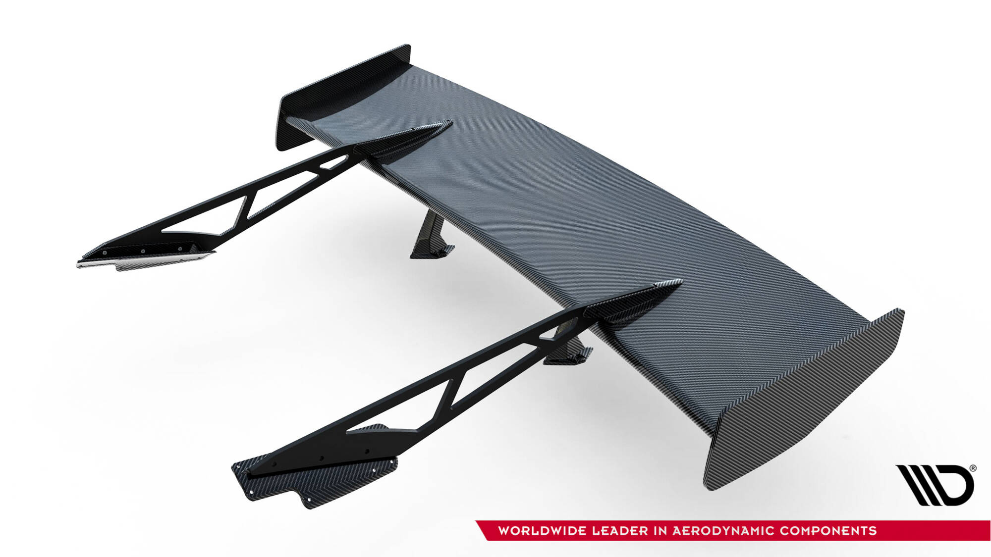 Maxton - Carbon Spoiler With Upper Swan Mounting Chevrolet Corvette Stingray / Grand Sport C7 - 15