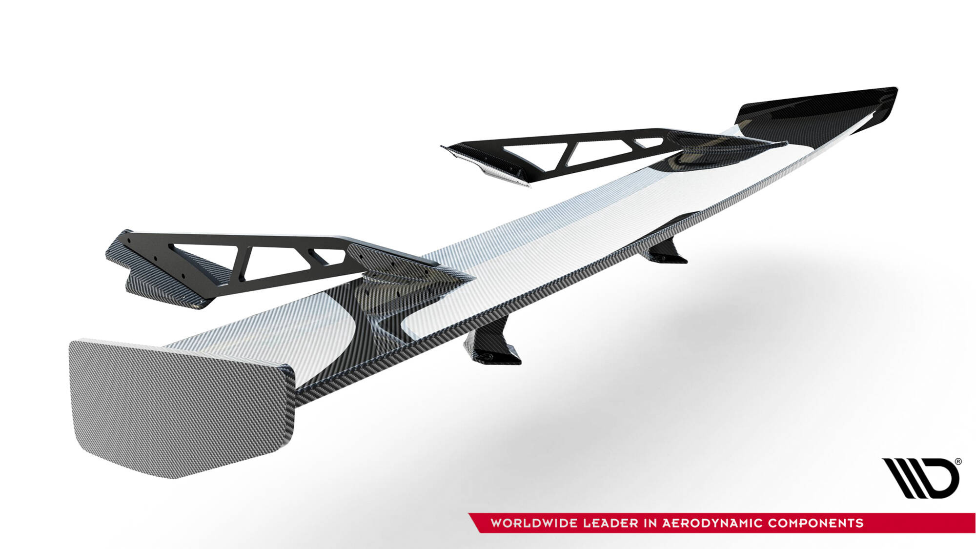 Maxton - Carbon Spoiler With Upper Swan Mounting Chevrolet Corvette Stingray / Grand Sport C7 - 23