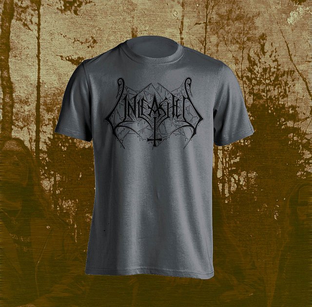 UNLEASHED - Logo/Dawn of The Nine T-shirt