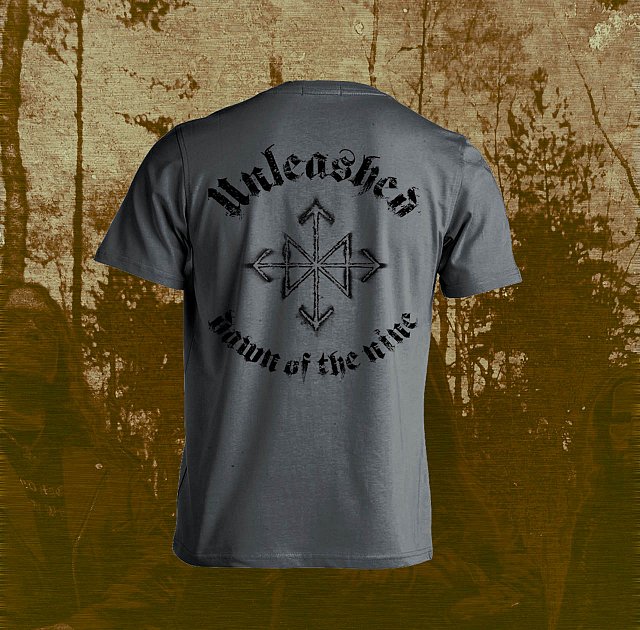 UNLEASHED - Logo/Dawn of The Nine T-shirt - 2