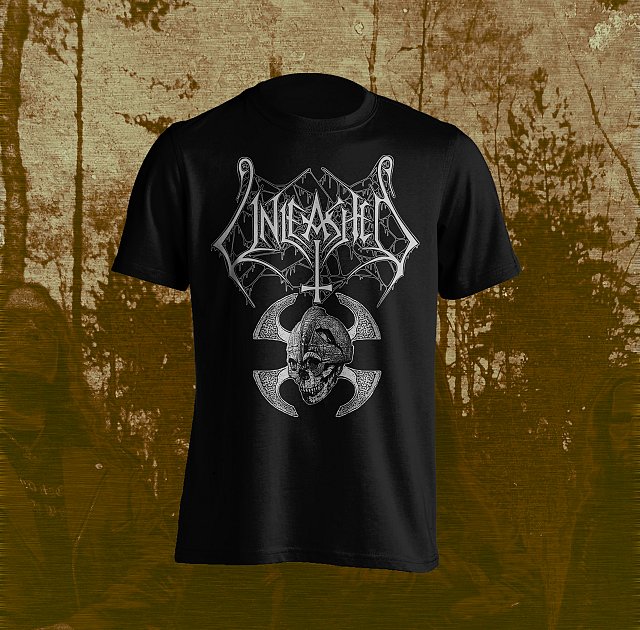 UNLEASHED - Skullhelmet T-shirt