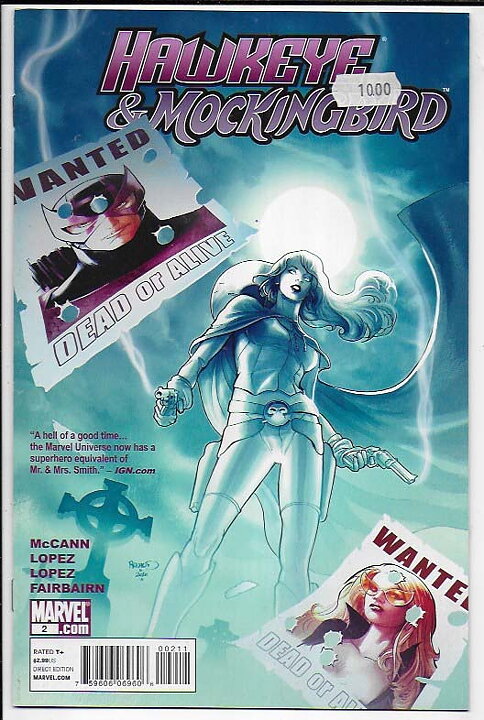 Hawkeye & Mockingbird # 2 NM- Prislapp