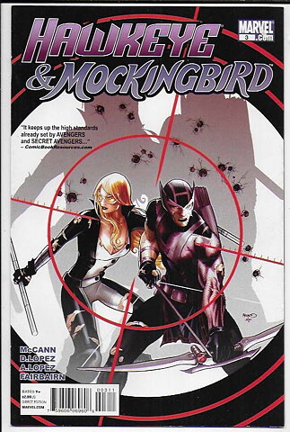 Hawkeye & Mockingbird # 3 NM Prislapp