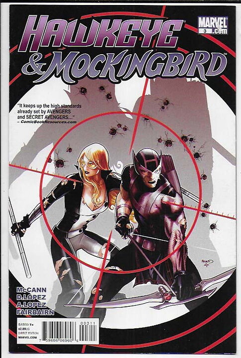 Hawkeye & Mockingbird # 3 NM Prislapp
