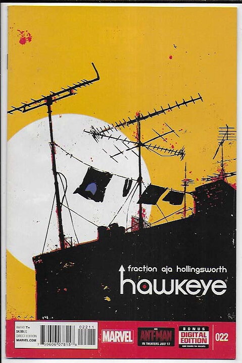 Hawkeye 2012 Series # 22 NM-