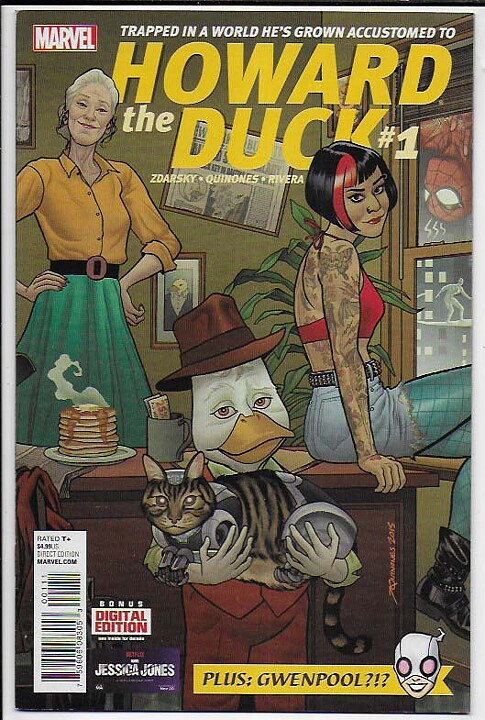 Howard The Duck 5th Series # 1 Cover A NM 1st Issue 1st Gwenpool