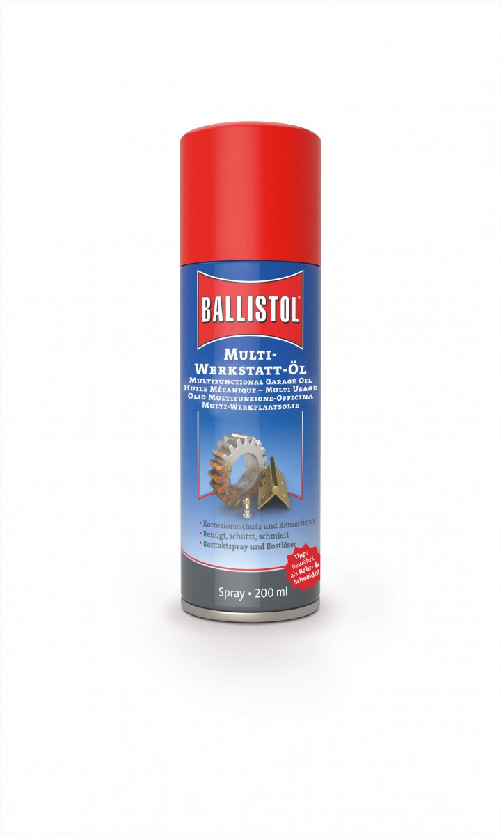 Ballistol Multifunctional Garage Oil Spray - 200 ml