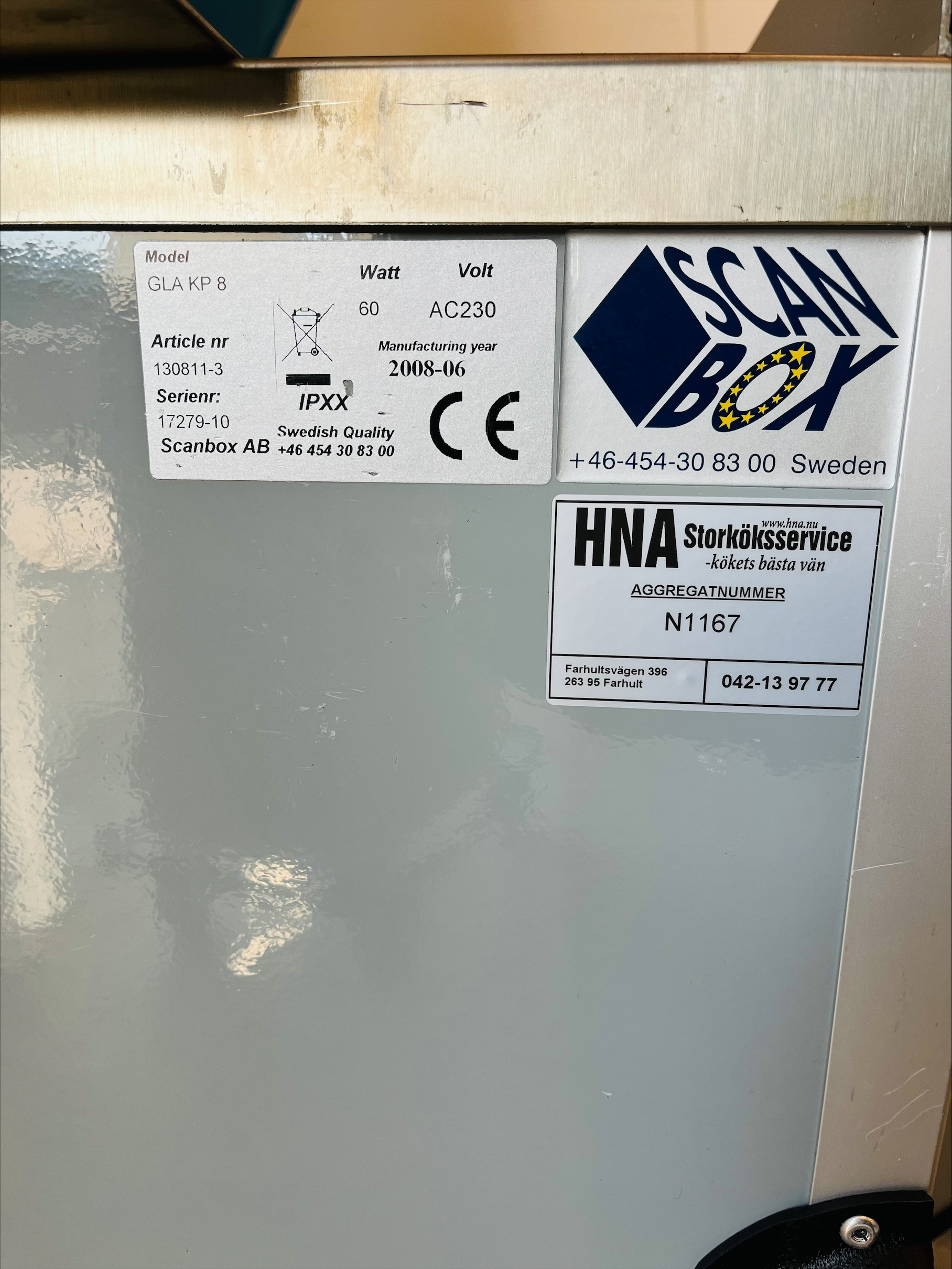 Kylvagn - Scanbox GLA KP 8  - 6