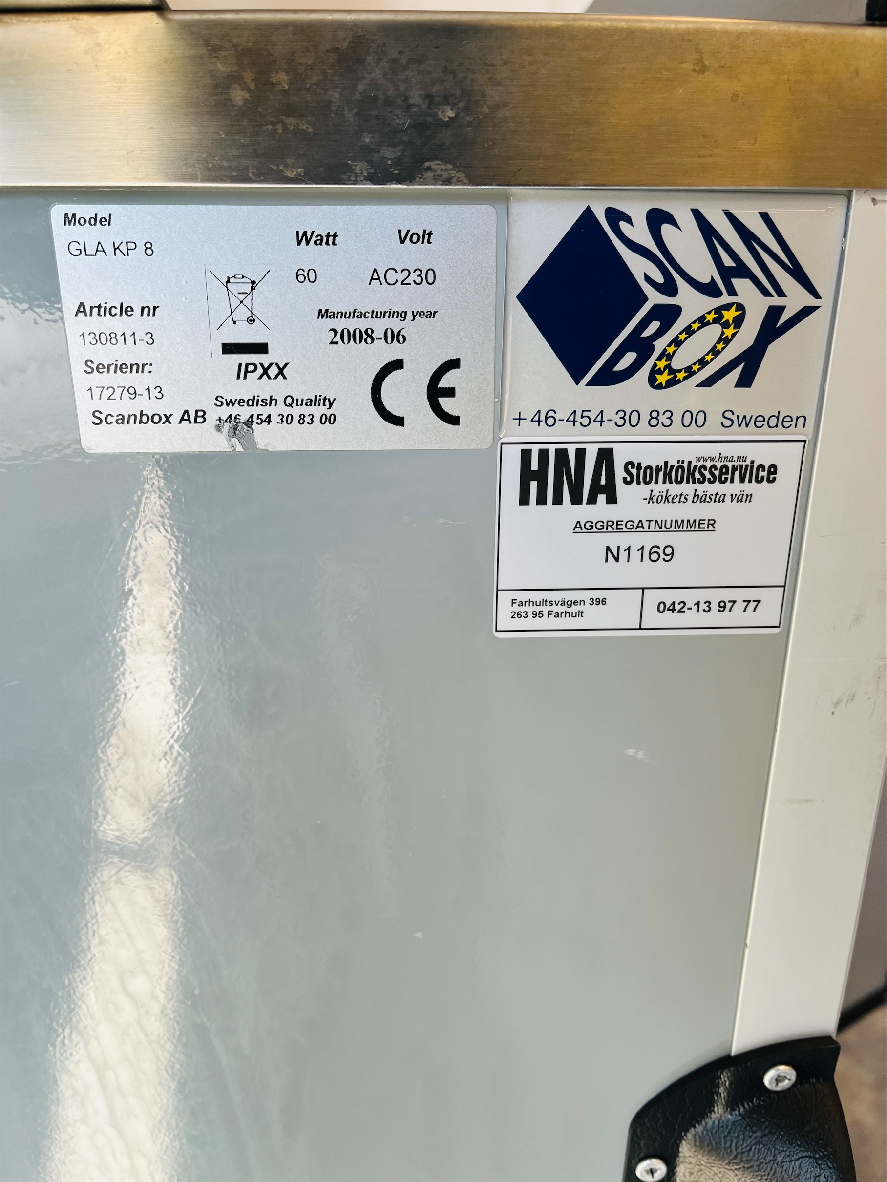 Kylvagn - Scanbox GLA KP 8  - 6