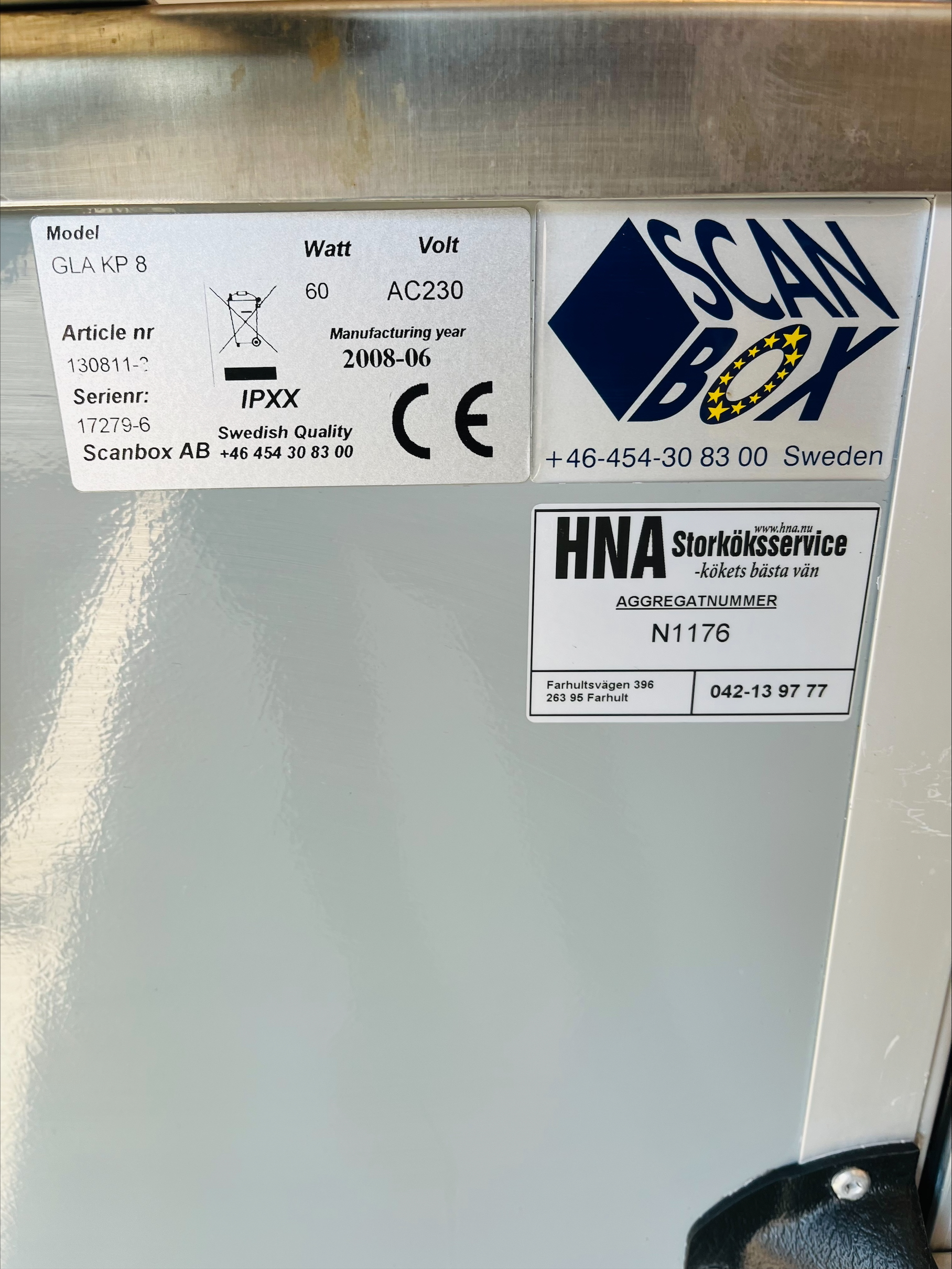 Kylvagn - Scanbox GLA KP 8  - 6