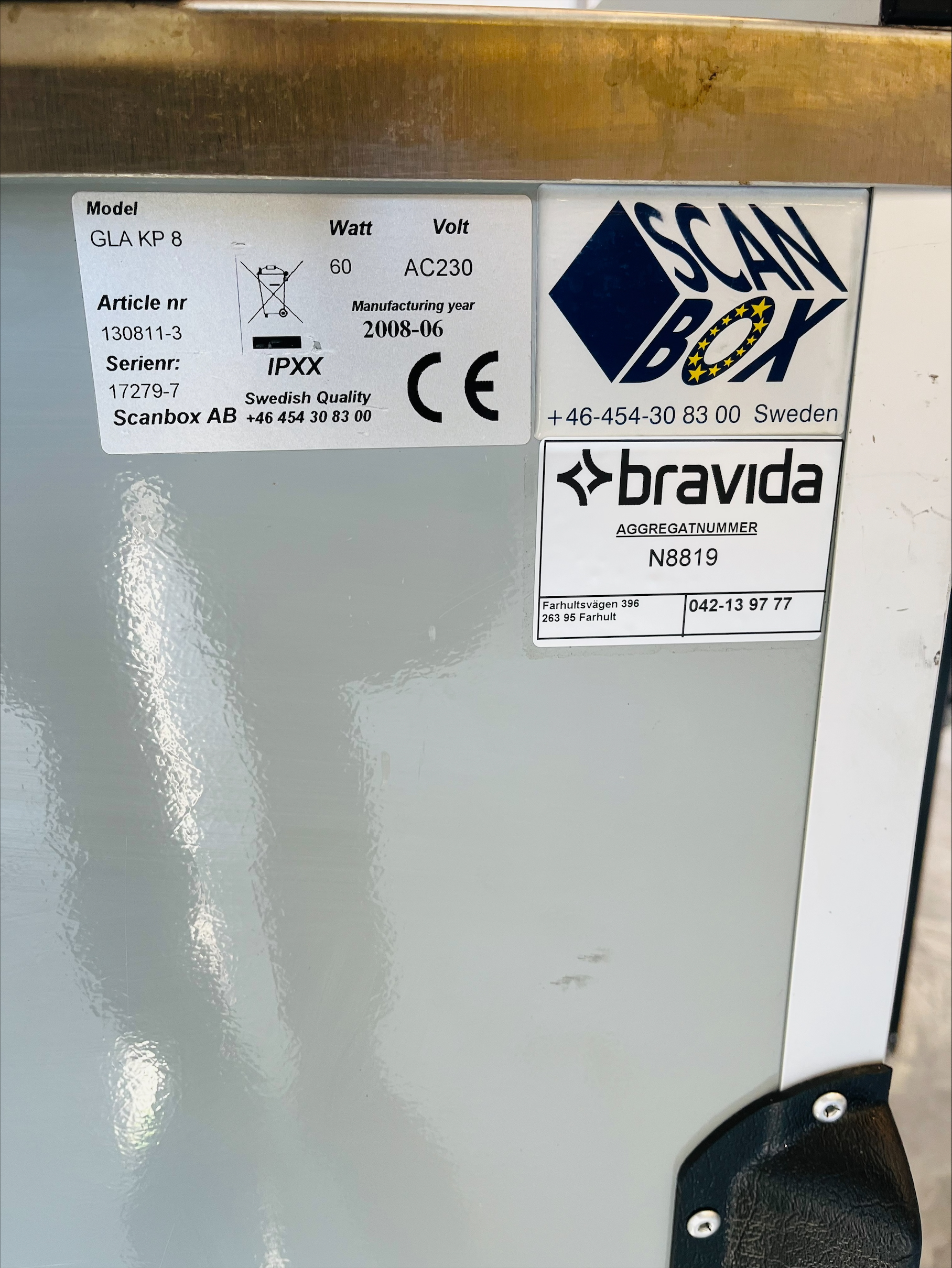 Kylvagn - Scanbox GLA KP 8  - 6