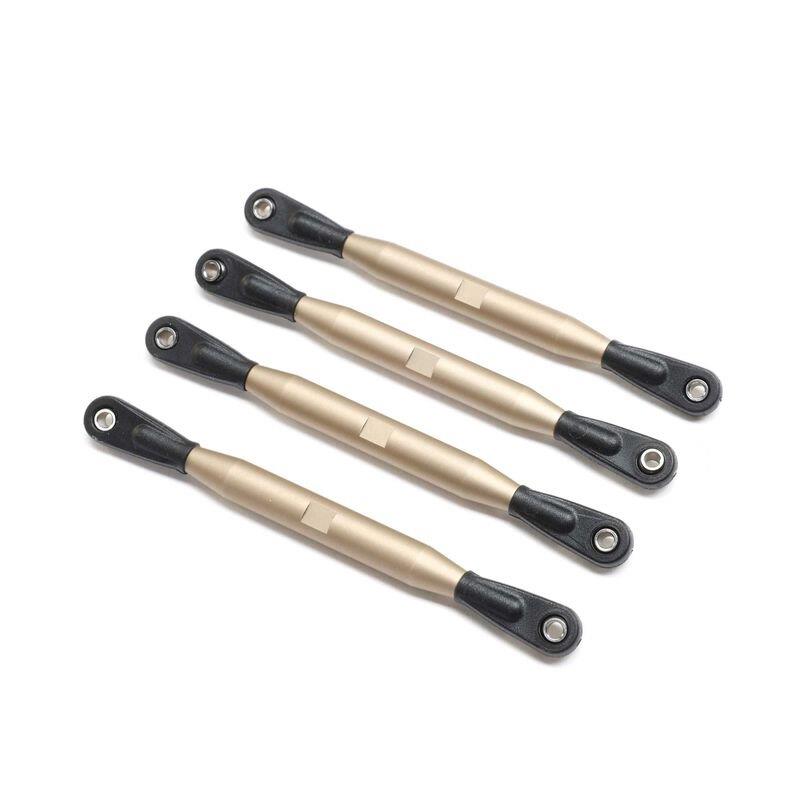 LOSI Variable Diameter Lower 4-Link Bar Set (4): Mini LMT