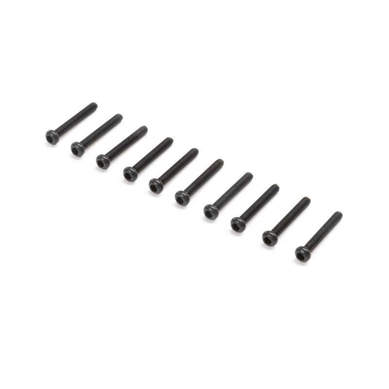 LOSI Button Head Screws, M2x14mm (10)