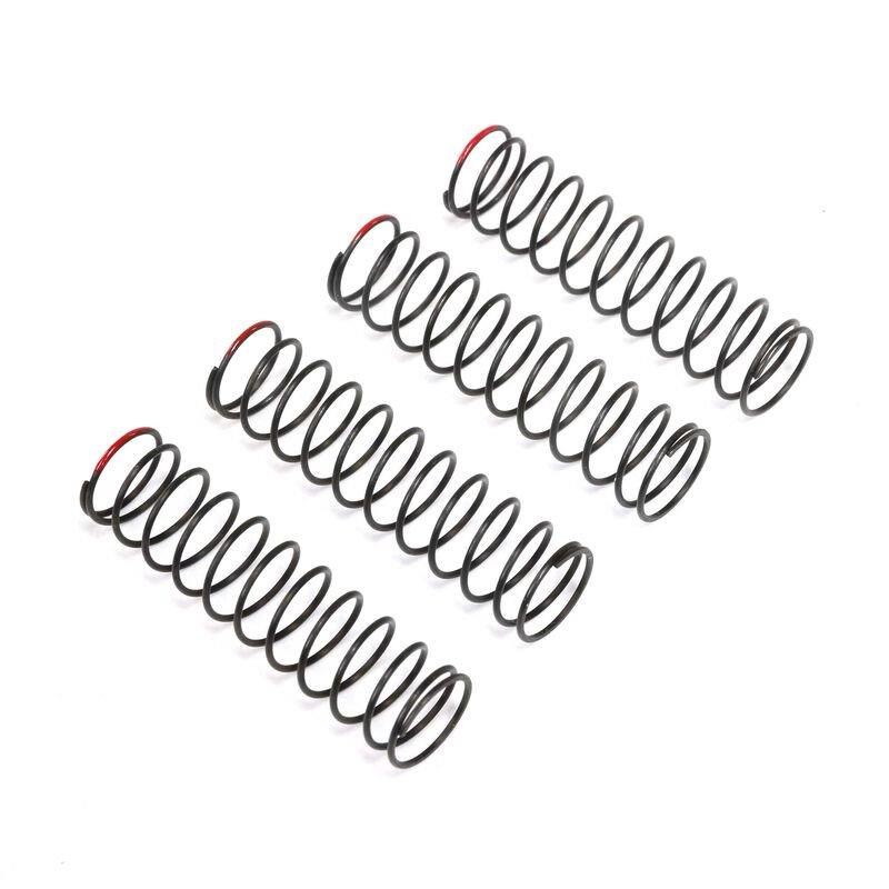 LOSI Shock Springs Firm, Red (4): Mini LMT