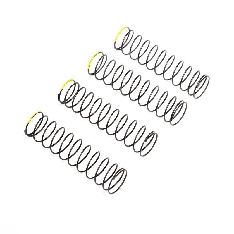 LOSI Shock Springs Soft, Yellow (4): Mini LMT