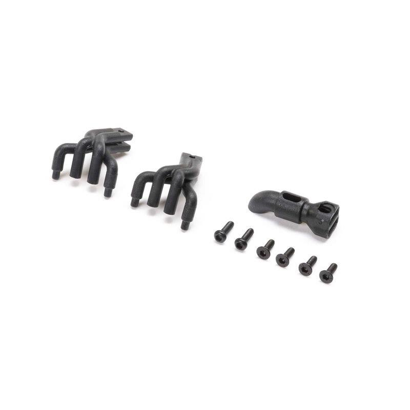LOSI 4-In-1 Collective Header Set (L/R): Mini LMT