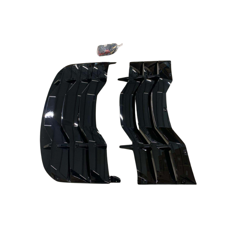 Bakrute Louvers - Gloss Black (MUSTANG 24-25 Fastback) - 10