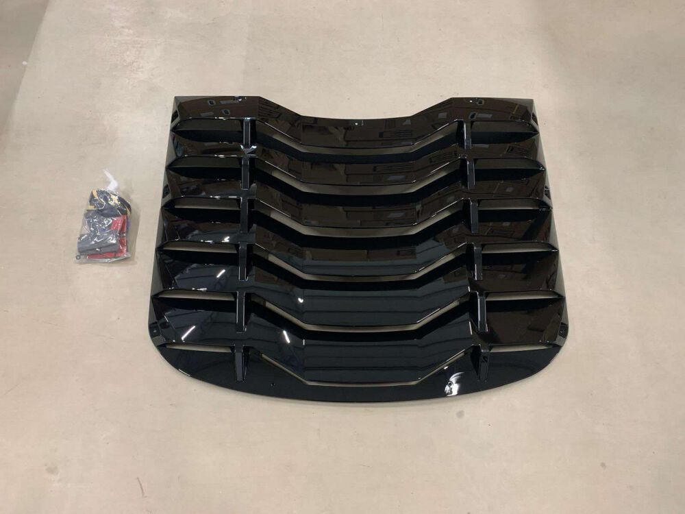 Bakrute Louvers - Gloss Black (MUSTANG 24-25 Fastback) - 8