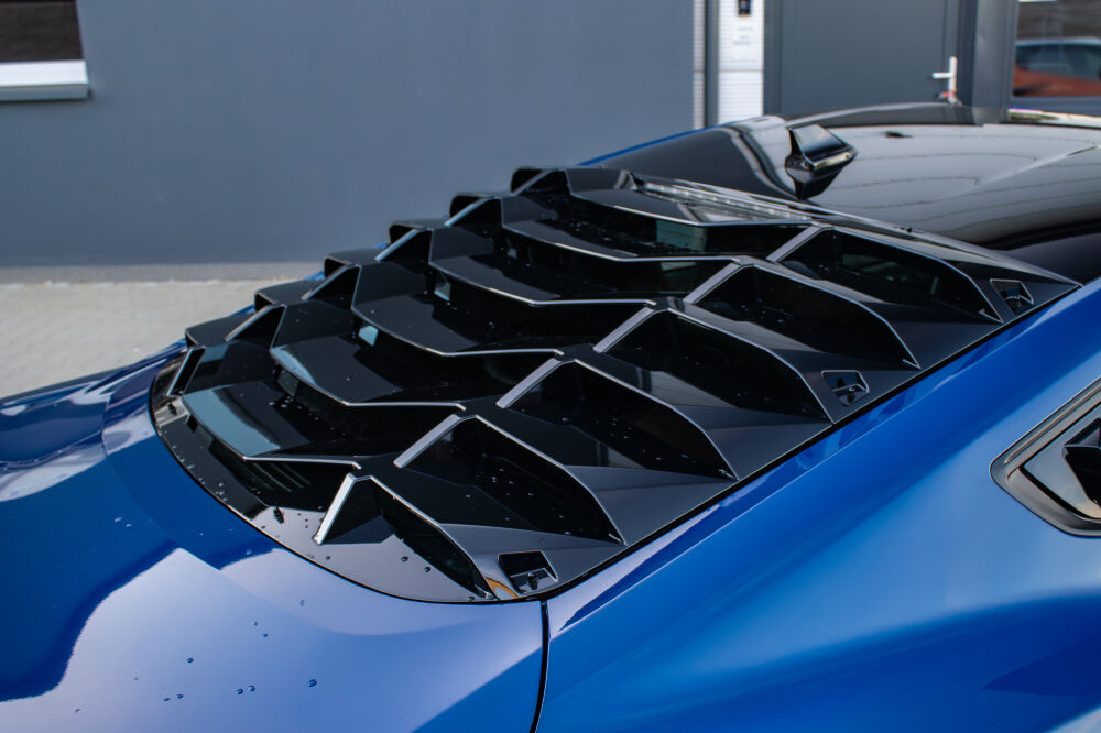 Bakrute Louvers - Gloss Black (MUSTANG 24-25 Fastback)