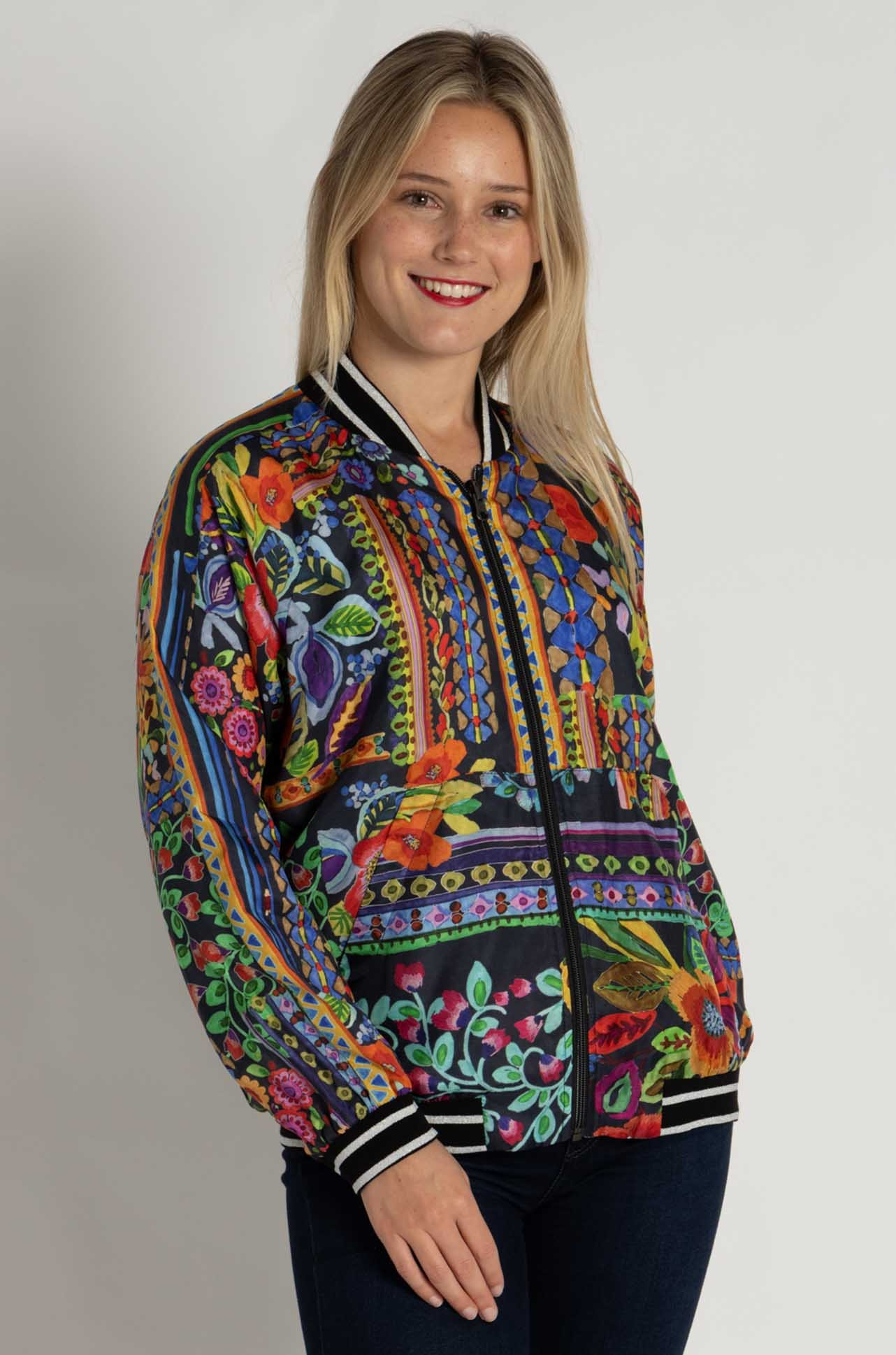 Tasha Bomber Jacket - Johnny Was