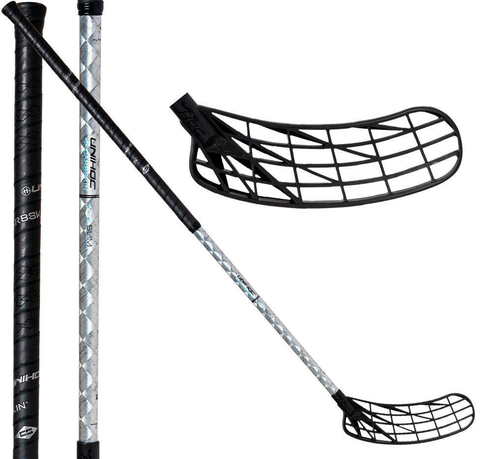 UNIHOC Unilite Titan Carbskin Slim 29 silver