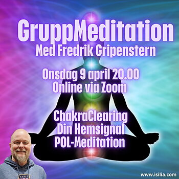 INSPELAD Gruppmeditation med Fredrik 2025-04-09